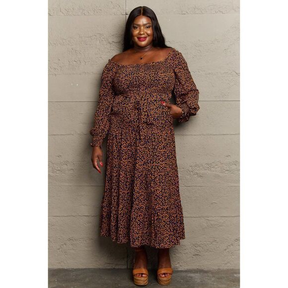 Hailey & Co Wild One Animal Printed Maxi Dress - Picture 1 of 5